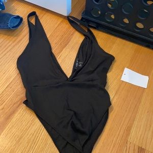 Sexy Low Cut Bodysuit